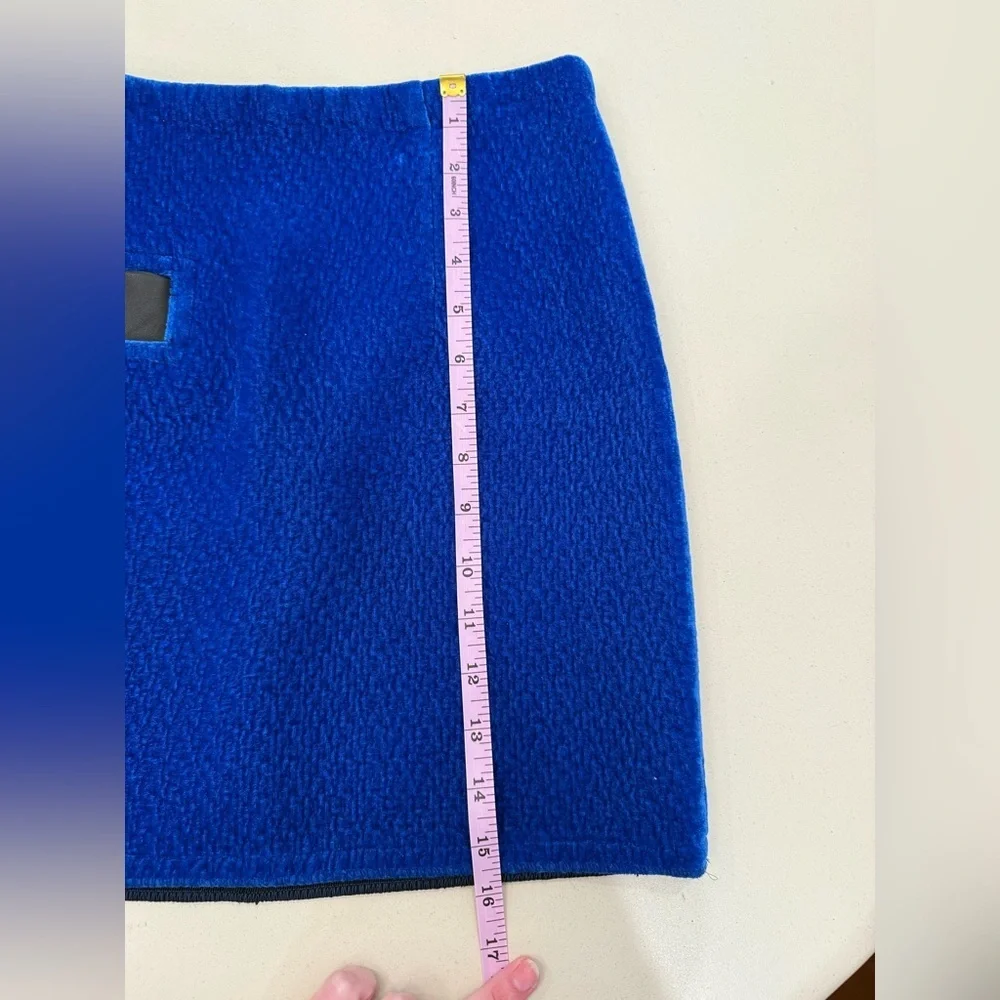 Sandro Blue Mini Pencil Skirt - Picture 6 of 8